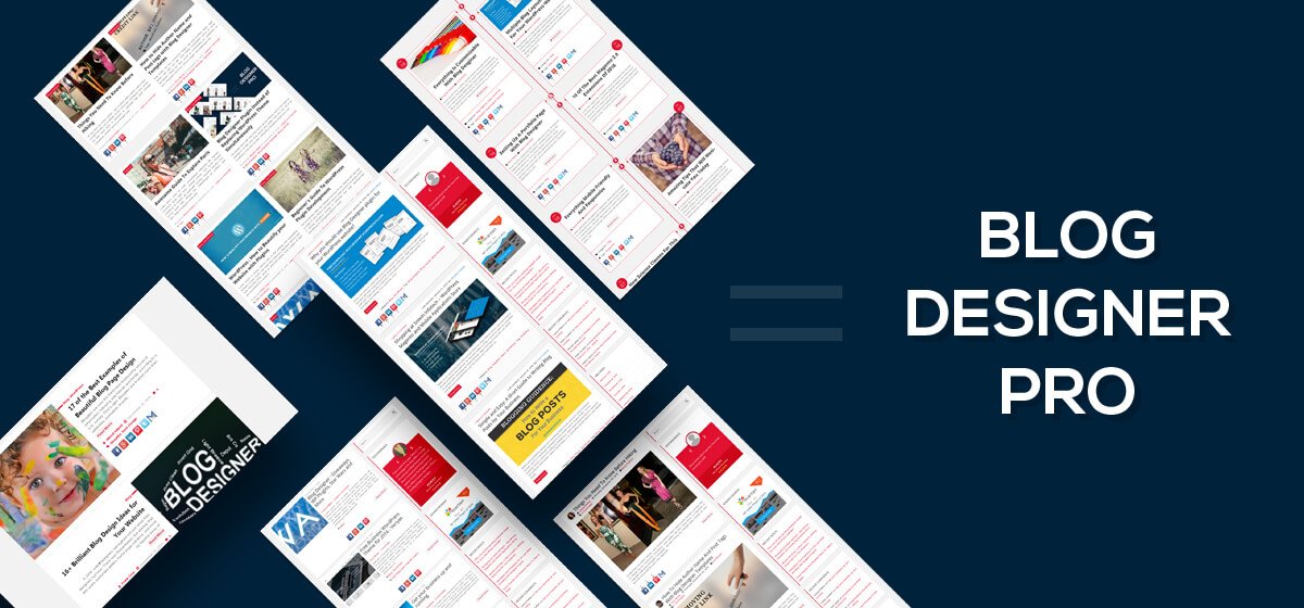 Blog Designer Plugin Instead of Replacing WordPress Theme