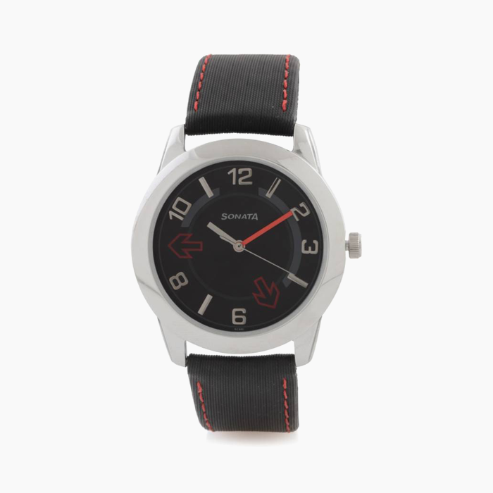 Black belt watch
