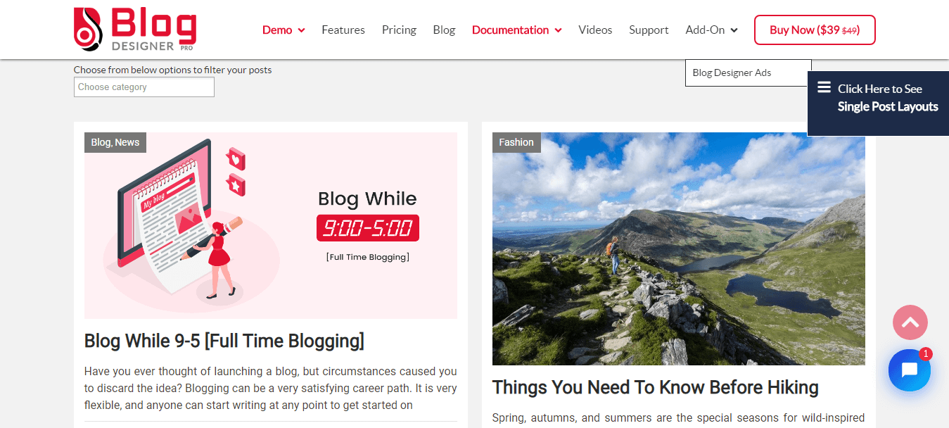Clean Blog Design