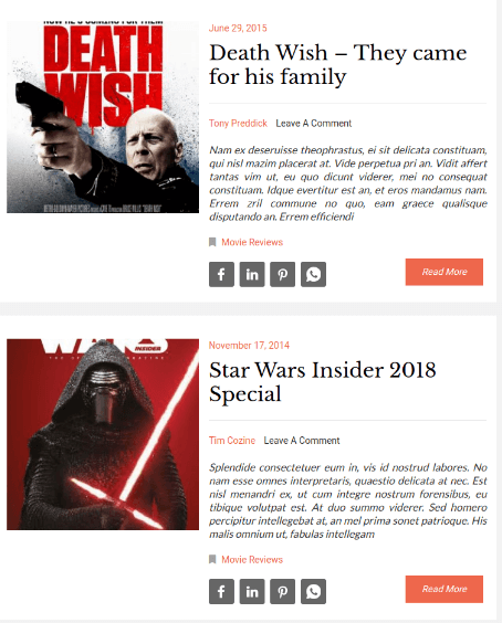 News Blog Template